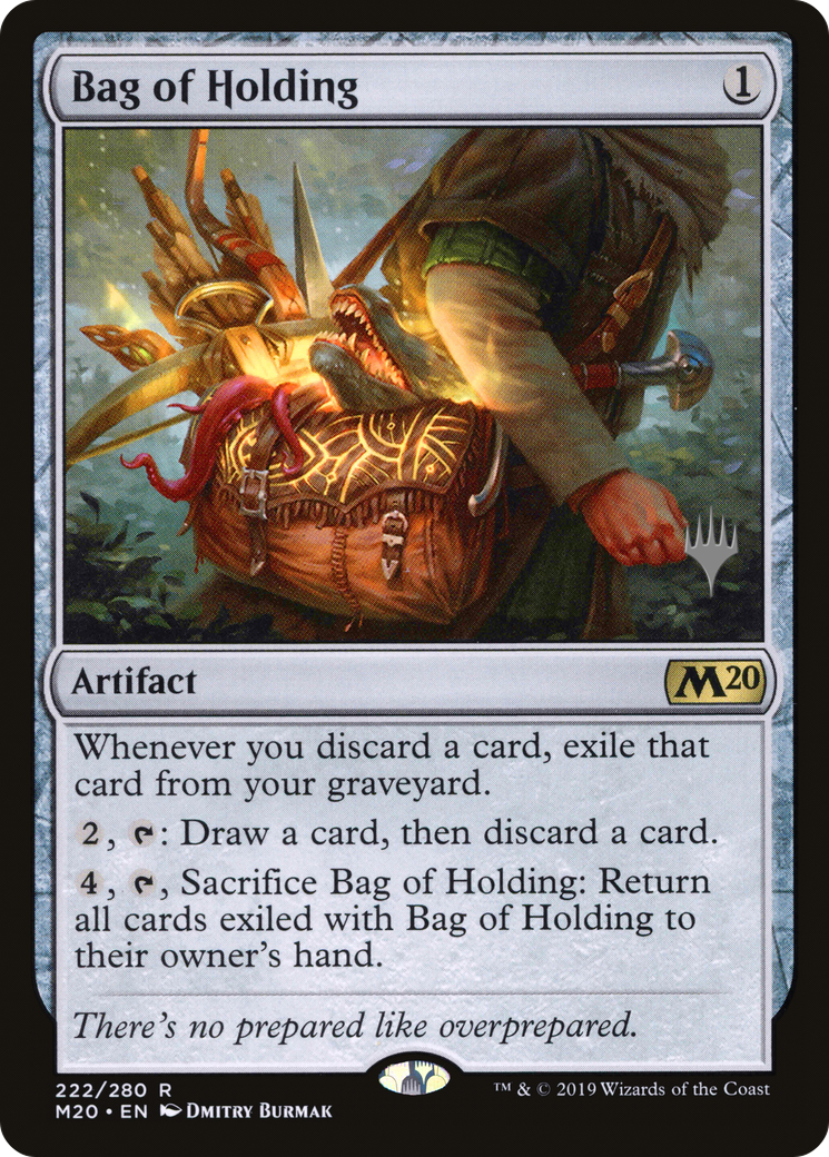 Bag of Holding (PPM20-222P) - Core Set 2020 Promos (Promo Pack) Foil