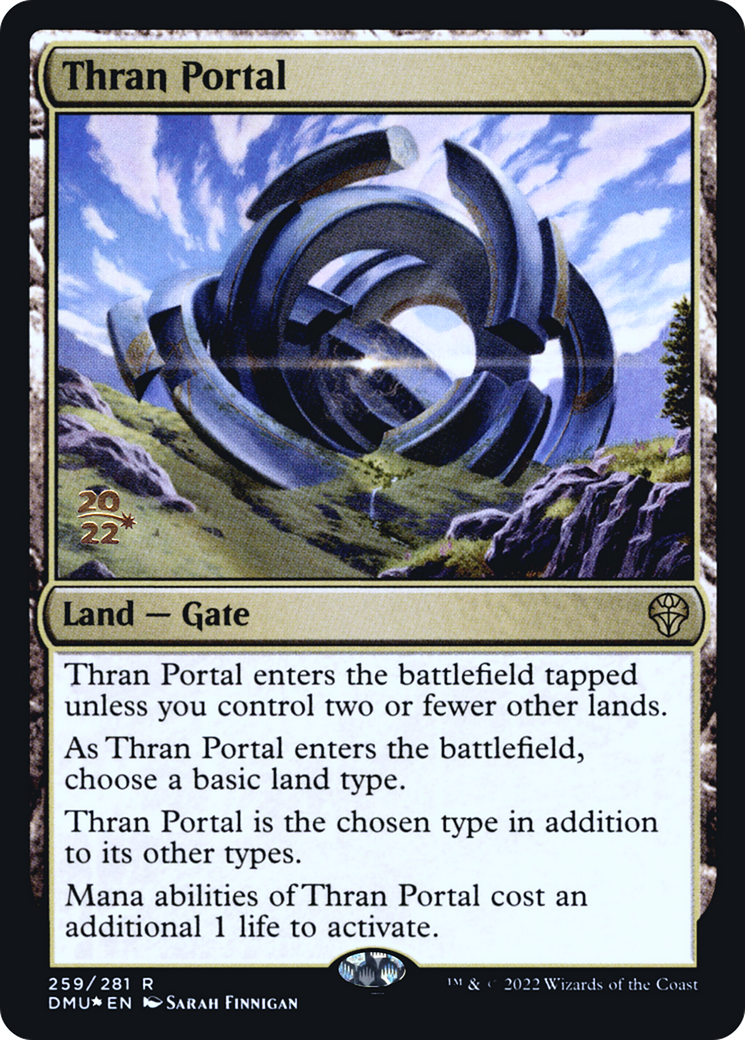 Thran Portal (PRE-259) - Dominaria United Promos (Prerelease) Foil