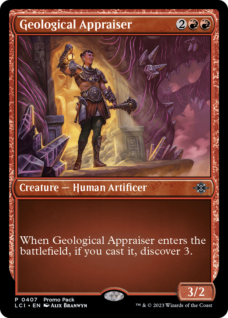 Geological Appraiser (PPLCI-407) - The Lost Caverns of Ixalan (Promo Pack)