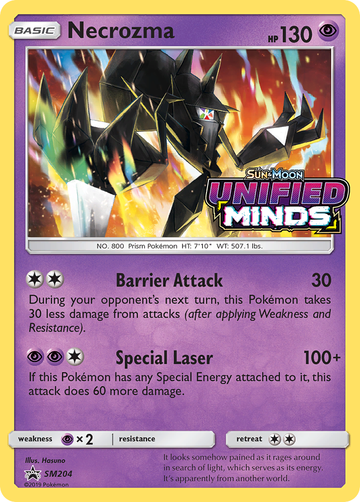 Necrozma (Prerelease) (SM204/248) - SM Promos Holofoil - Promo