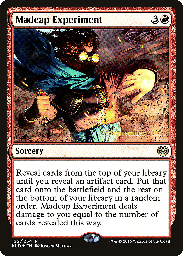 Madcap Experiment (PRE-122S) - Kaladesh Promos (Prerelease) Foil