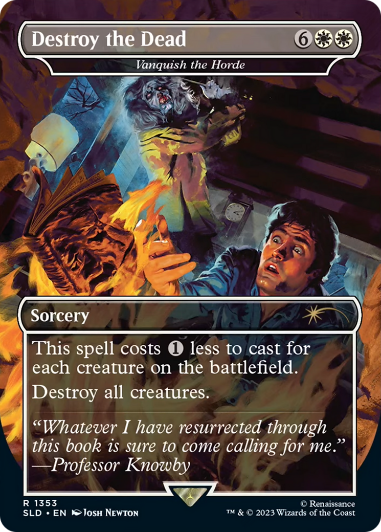 Vanquish the Horde (SLD-1353) - Secret Lair Drop / Destroy the Dead