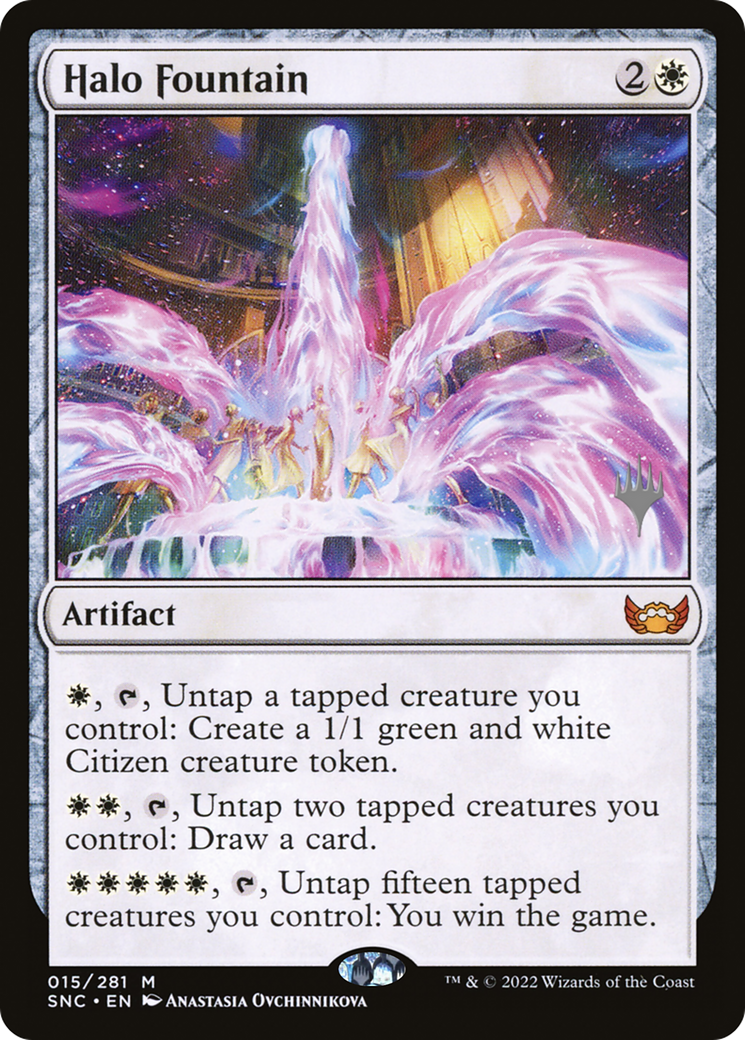 Halo Fountain (PPSNC-15P) - Streets of New Capenna Promos (Promo Pack)