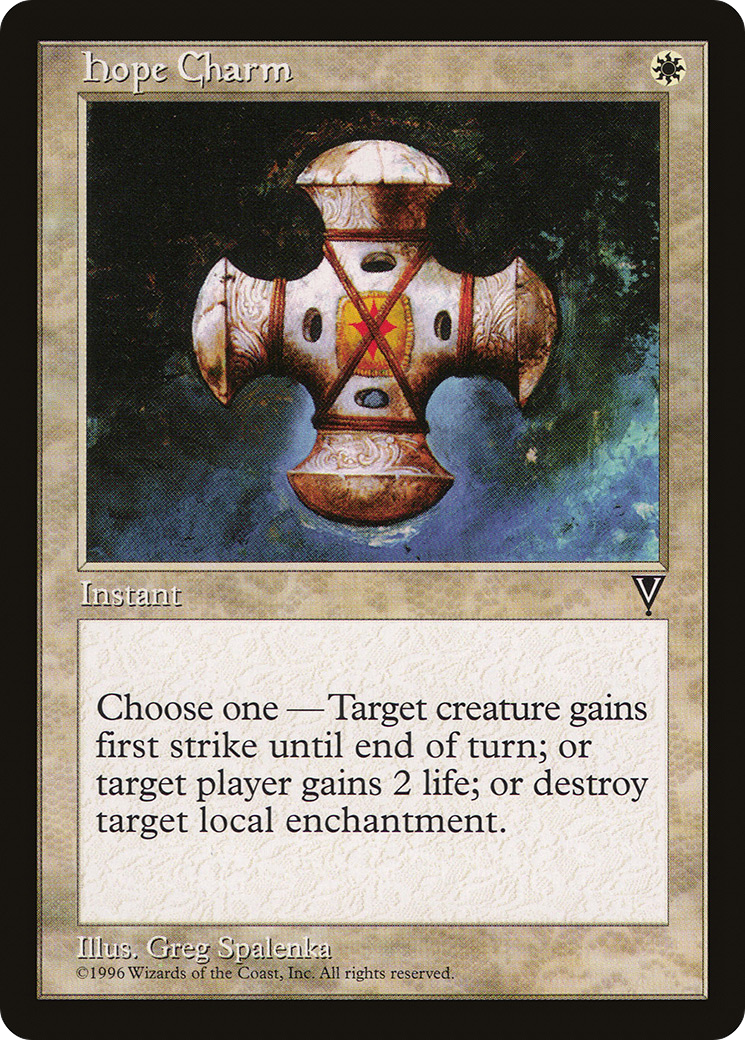 Hope Charm (VIS-008) - Visions