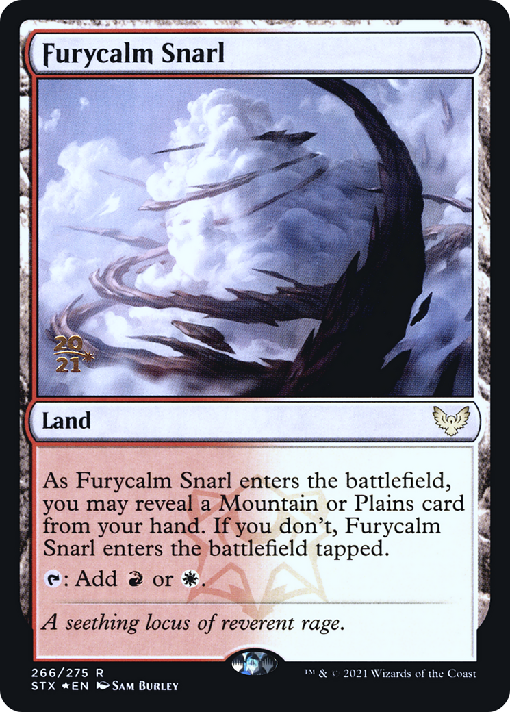 Furycalm Snarl (PRE-266S) - Strixhaven: School of Mages Promos (Prerelease) Foil