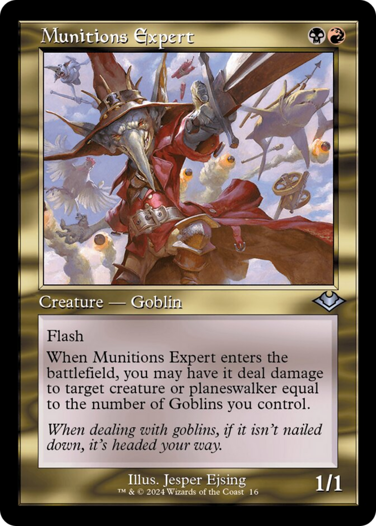 Munitions Expert (Retro Frame) (MH1-016) - Modern Horizons 2 Timeshifts Foil