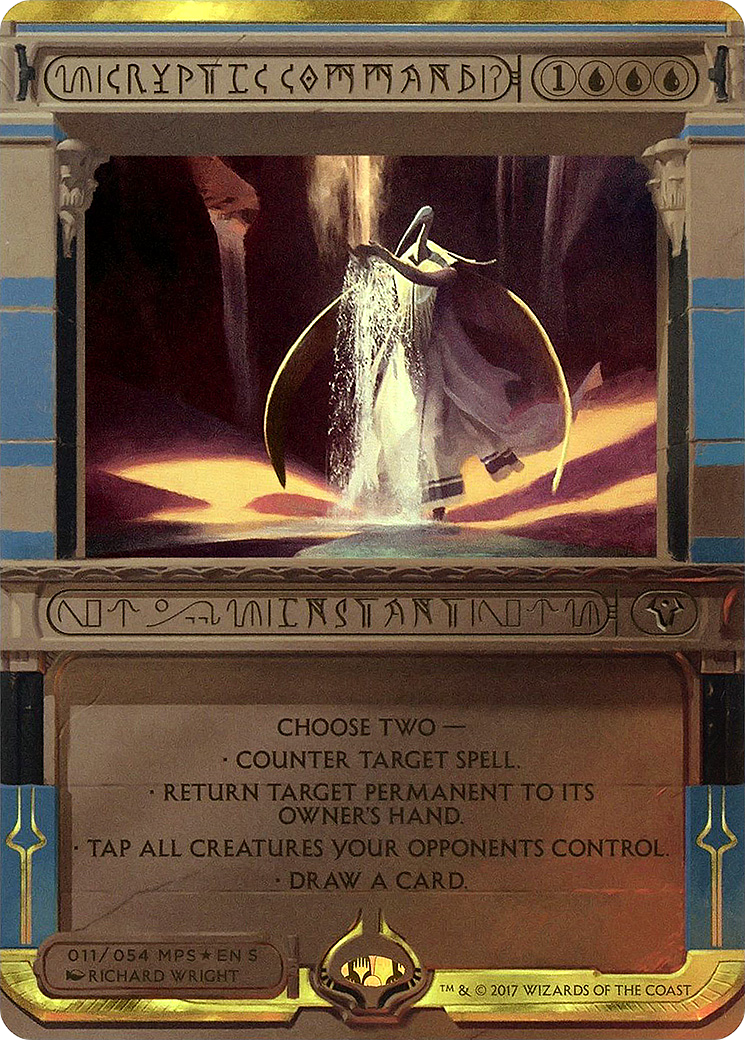 Cryptic Command (MPS2-011) - Amonkhet Invocations Foil