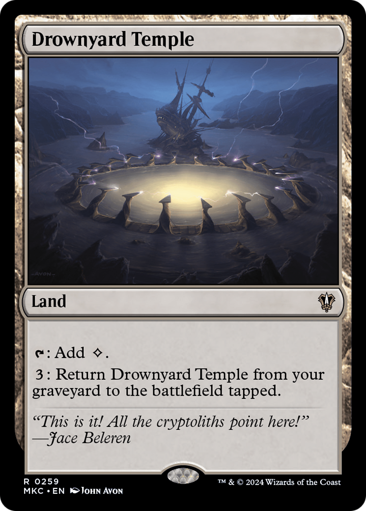 Drownyard Temple (MKC-259) - Murders at Karlov Manor Commander