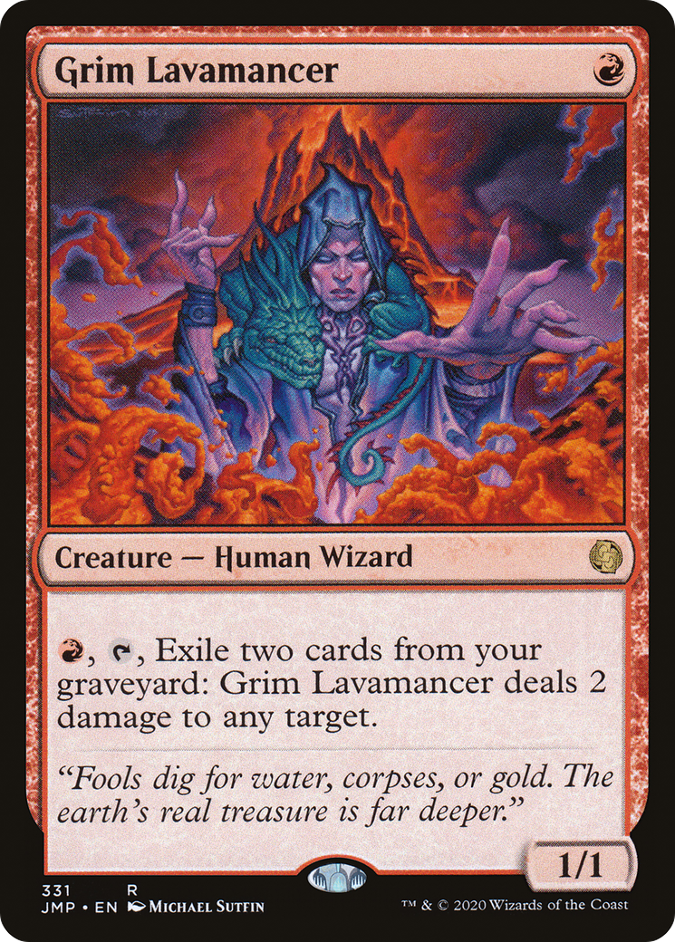 Grim Lavamancer (JMP-331) - Jumpstart