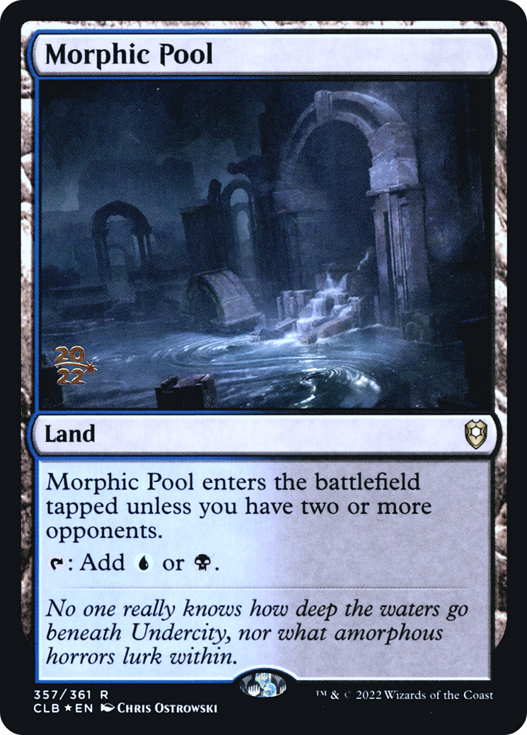 Morphic Pool (PRE-357S) - Battle for Baldur's Gate Promos (Prerelease) Foil