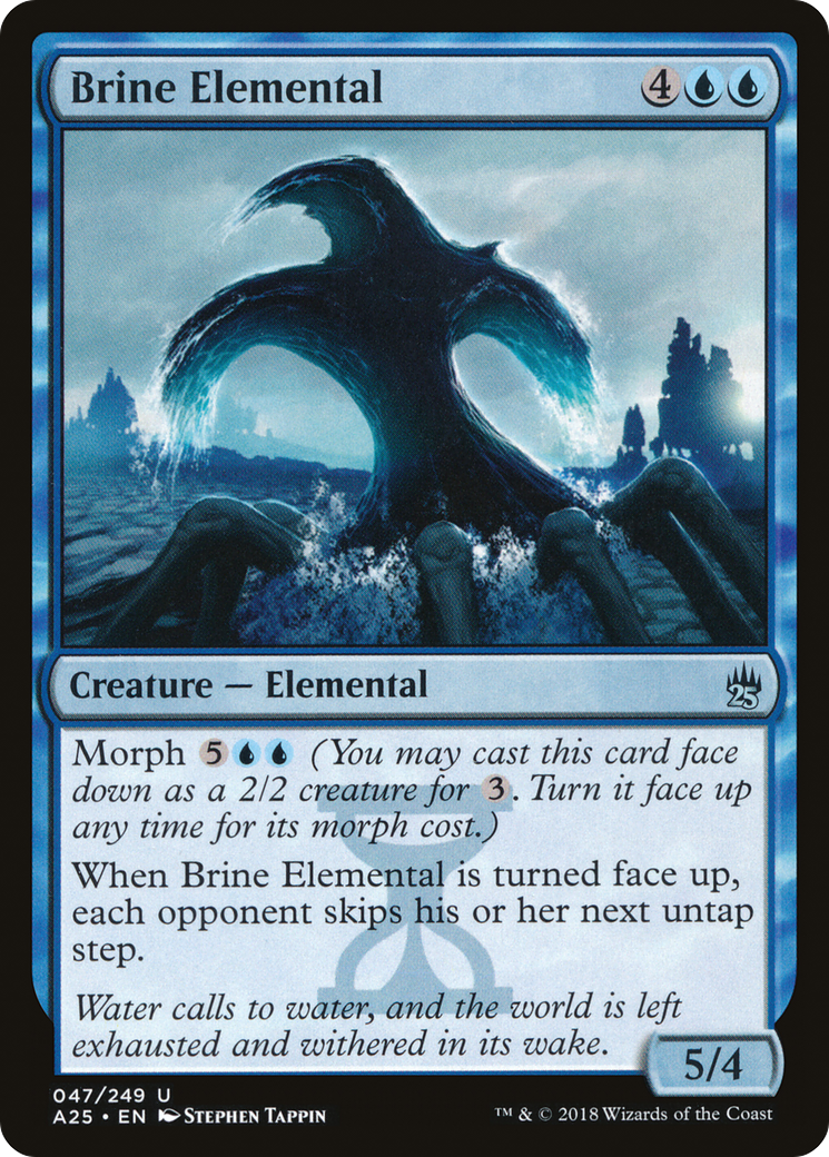 Brine Elemental (A25-047) - Masters 25 Foil