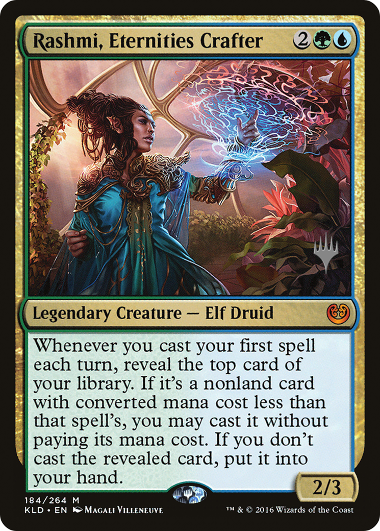 Rashmi, Eternities Crafter (PPM21-184P) - Kaladesh Promos Foil (Promo Pack)