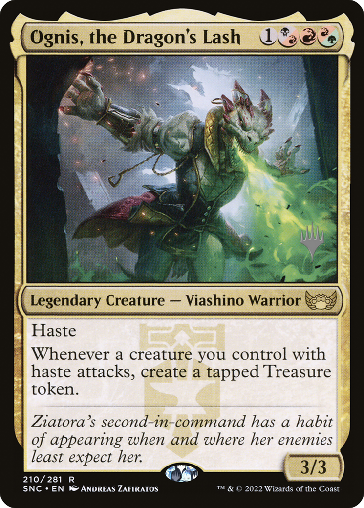 Ognis, the Dragon's Lash (PPSNC-210) - Streets of New Capenna Promos (Promo Pack)