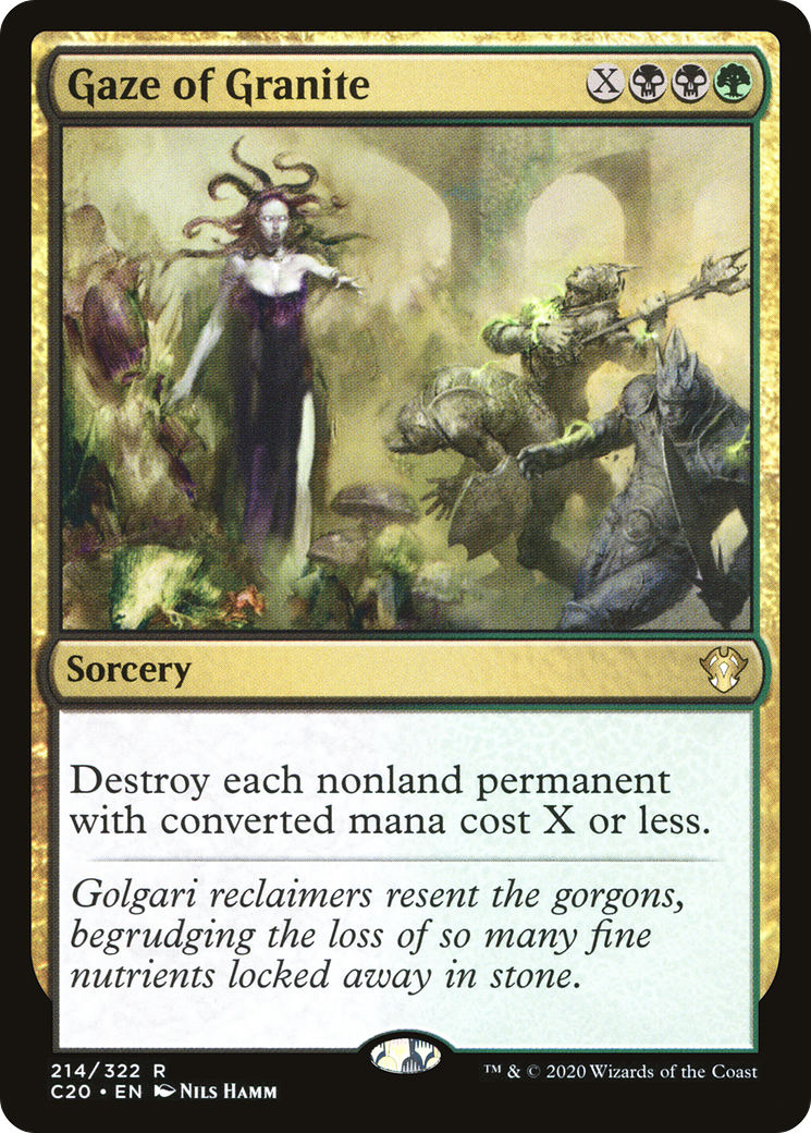 Gaze of Granite (C20-214) - Commander 2020