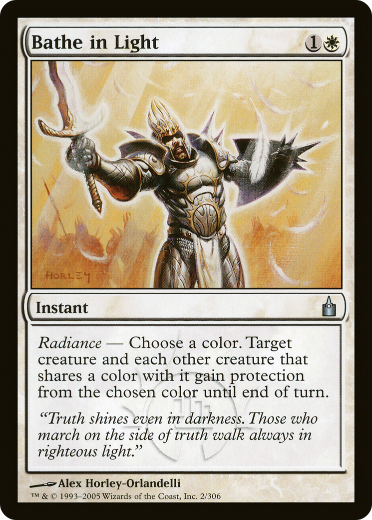 Bathe in Light (RAV-002) - Ravnica: City of Guilds Foil