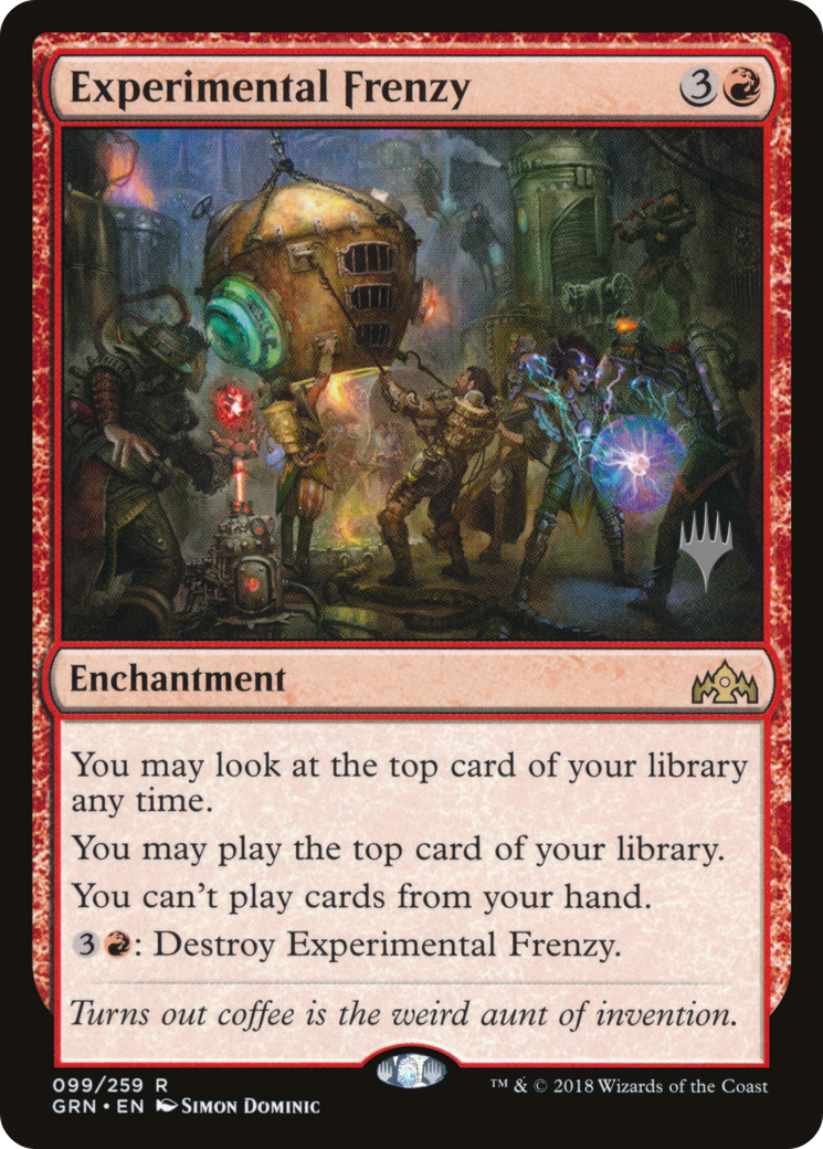 Experimental Frenzy (PPM20-099) - Guilds of Ravnica Promos (Promo Pack)
