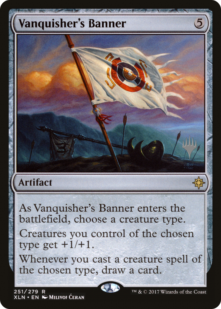 Vanquisher's Banner (PPM20-251P) - Ixalan Promos (Promo Pack) Foil