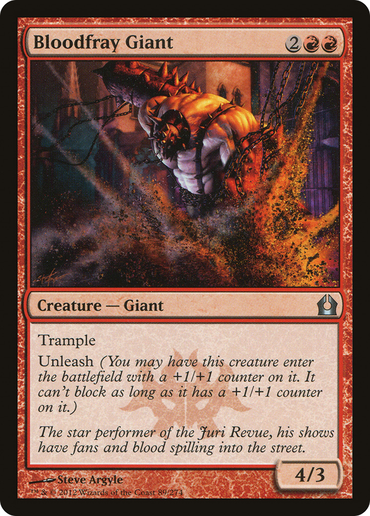 Bloodfray Giant (RTR-089) - Return to Ravnica