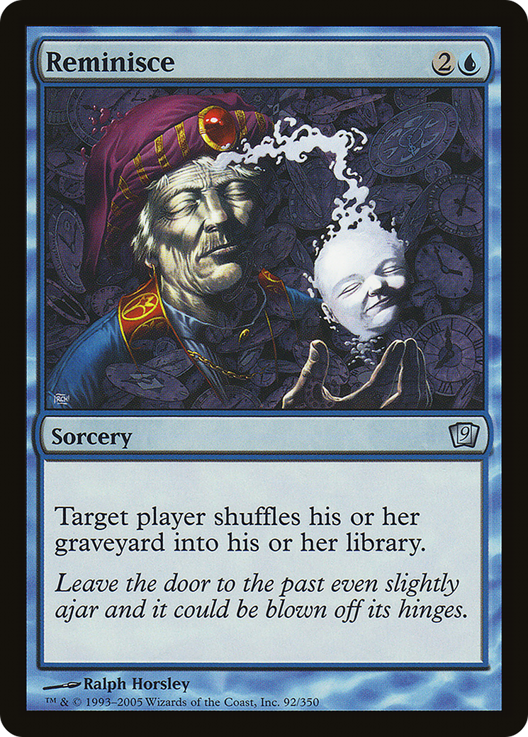 Reminisce (9ED-92★) - Ninth Edition Foil