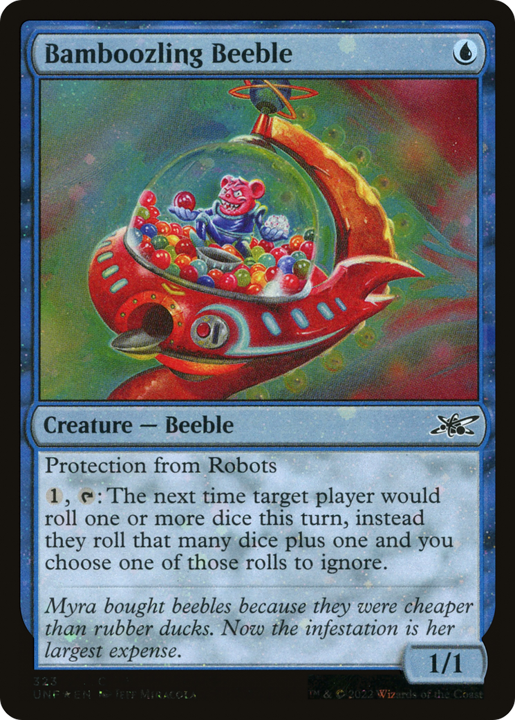 Bamboozling Beeble (UNF-323) - Unfinity Foil