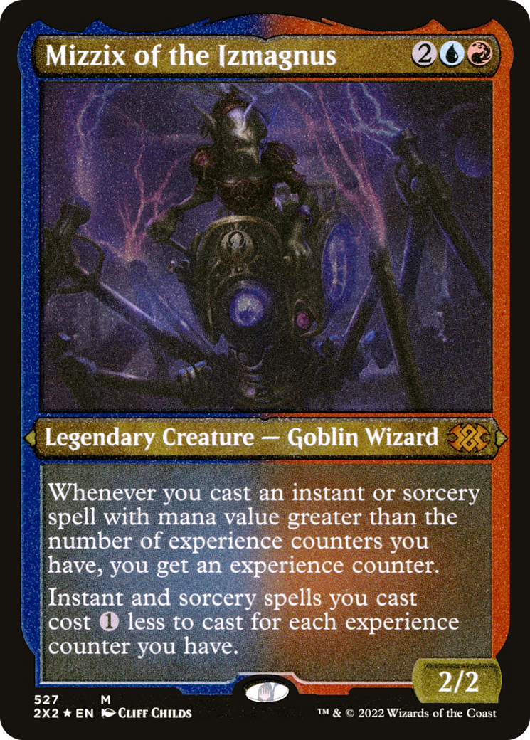 Mizzix of the Izmagnus (Foil Etched) (2X2-527) - Double Masters 2022 Foil