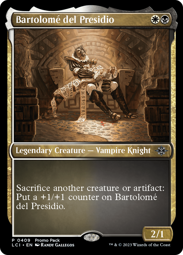 Bartolome del Presidio (PPLCI-409) - The Lost Caverns of Ixalan Foil (Promo Pack)