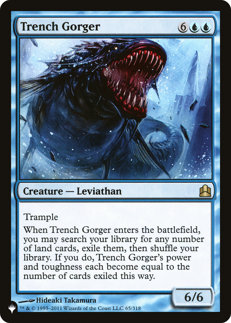 Trench Gorger (LIST-CMD-65) - The List