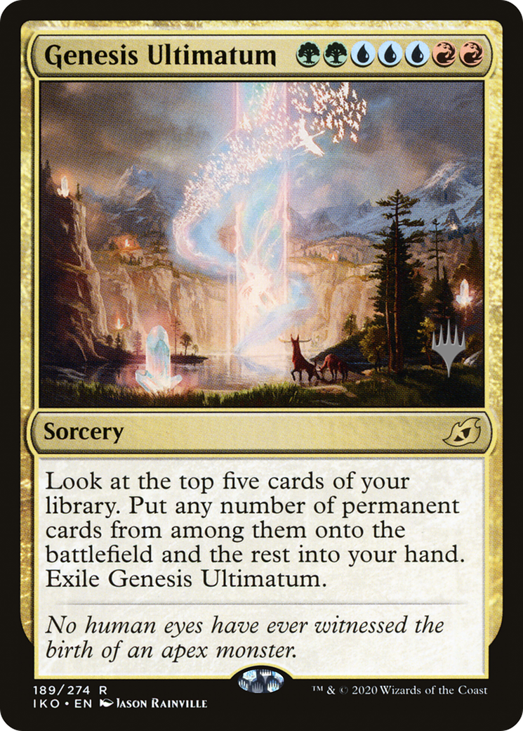Genesis Ultimatum (PPIKO-189P) - Ikoria: Lair of Behemoths Promos (Promo Pack)