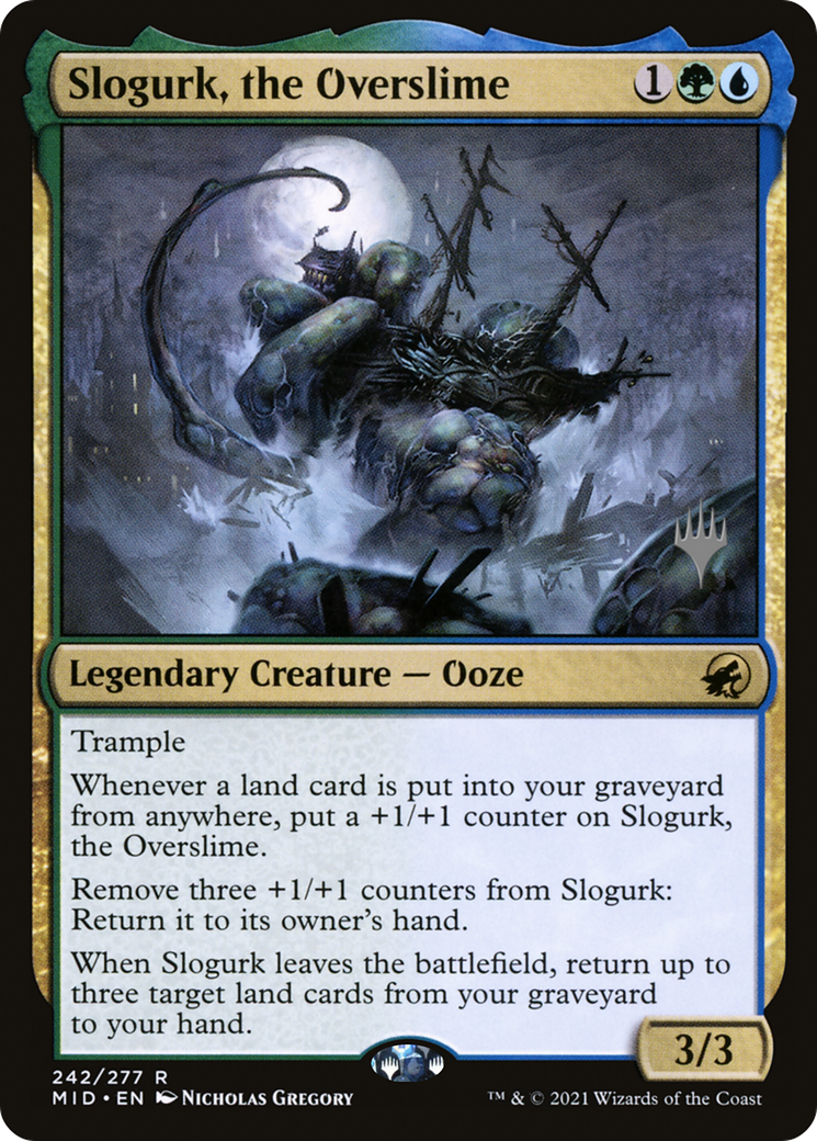 Slogurk, the Overslime (PPMID-242) - Innistrad: Midnight Hunt Promos Foil (Promo Pack)