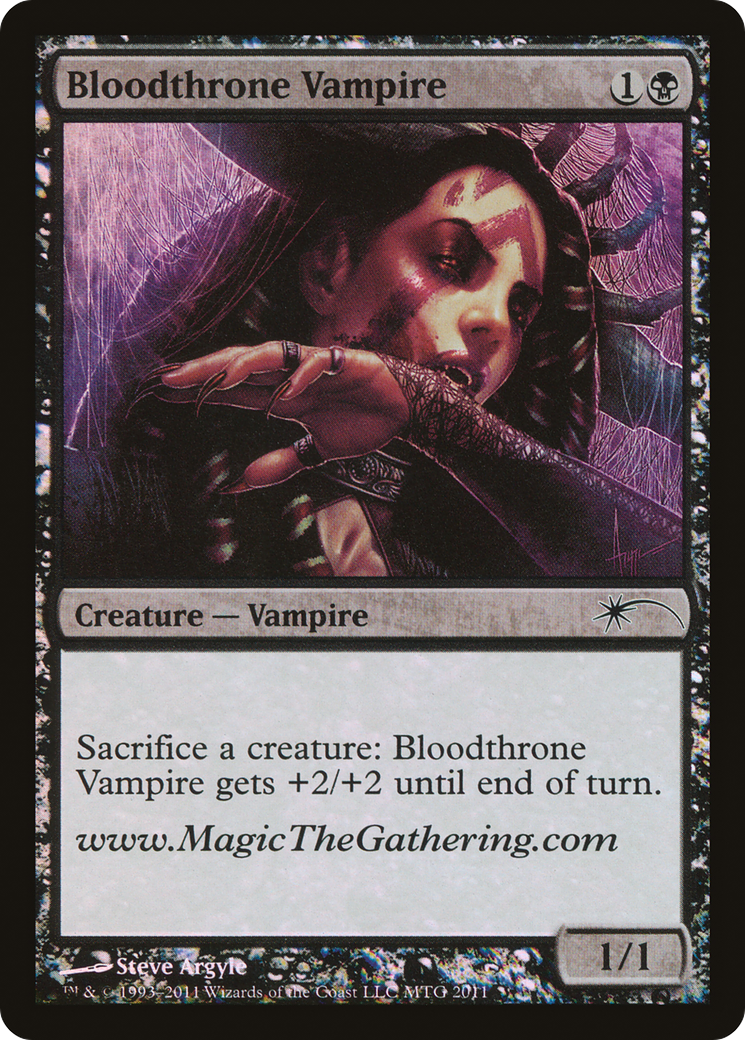 Bloodthrone Vampire (MEDIA-003) - URL/Convention Promos Foil