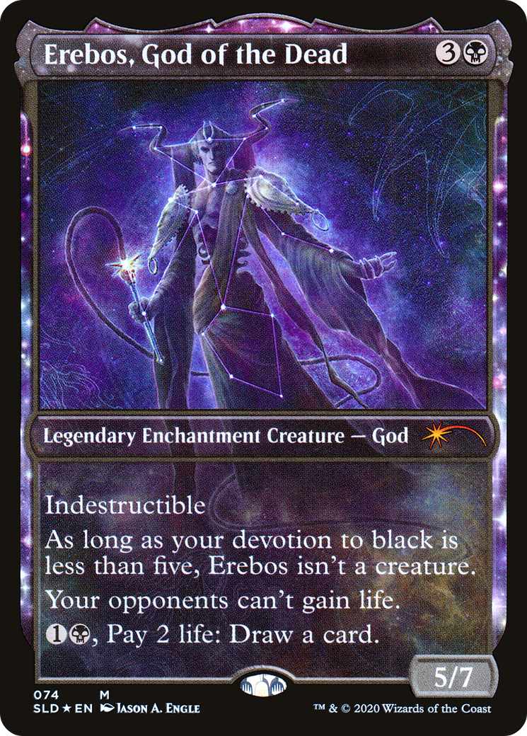 Erebos, God of the Dead (SLD-074) - Secret Lair Drop: (Showcase) Foil