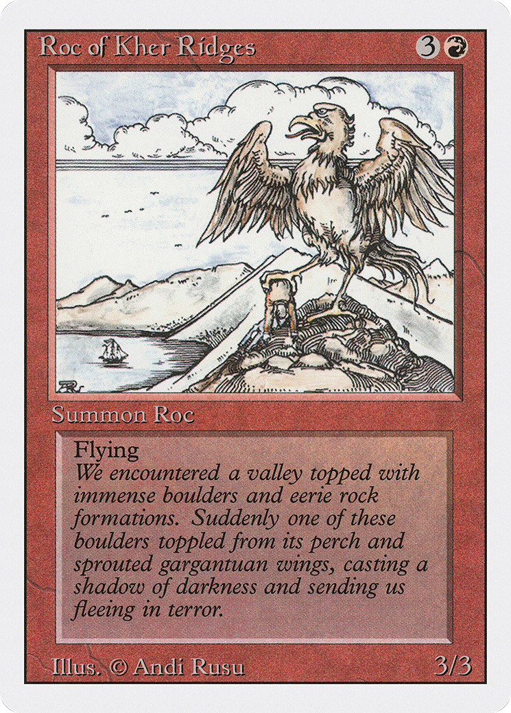 Roc of Kher Ridges (3ED-172) - Revised Edition