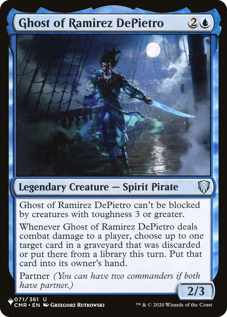 Ghost of Ramirez DePietro (LIST-CMR-71) - The List