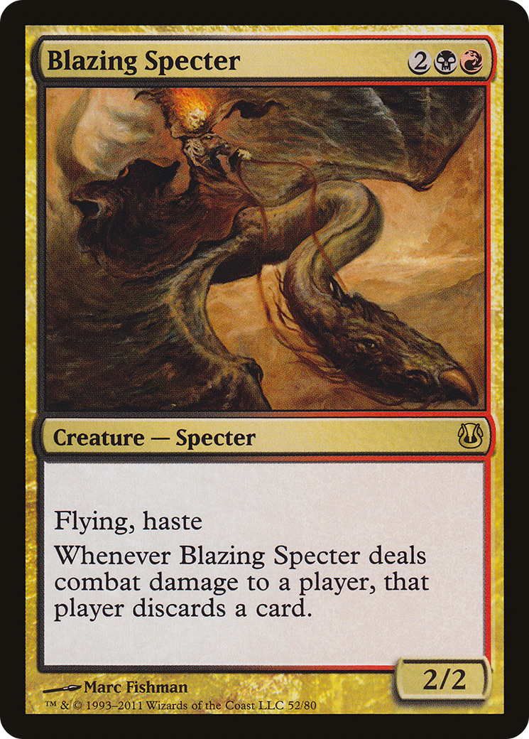 Blazing Specter (DDH-052) - Duel Decks: Ajani vs. Nicol Bolas
