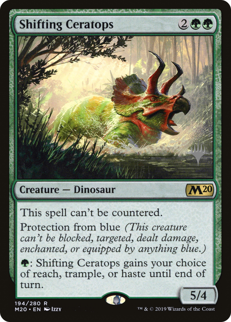 Shifting Ceratops (PPM20-194P) - Core Set 2020 Promos (Promo Pack)