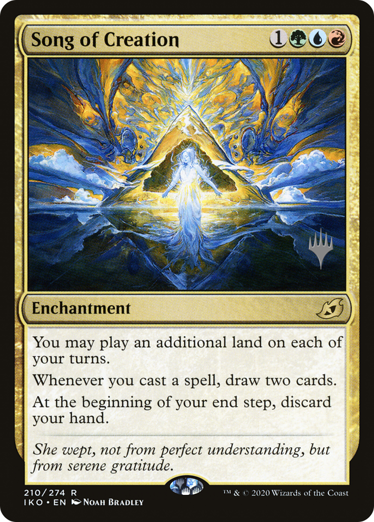 Song of Creation (PPIKO-210P) - Ikoria: Lair of Behemoths Promos Foil (Promo Pack)