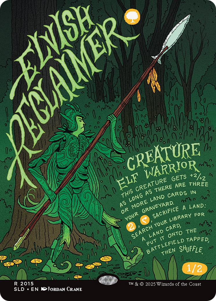 Elvish Reclaimer (SLD-2015) - Secret Lair Drop