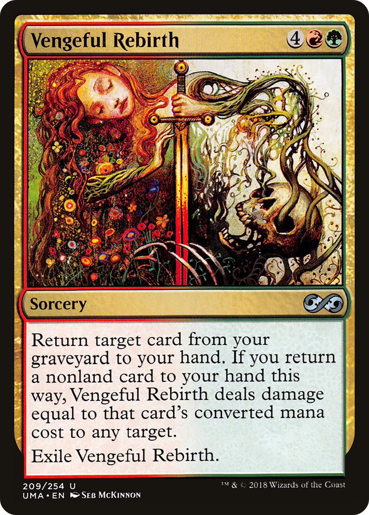 Vengeful Rebirth (UMA-209) - Ultimate Masters Foil