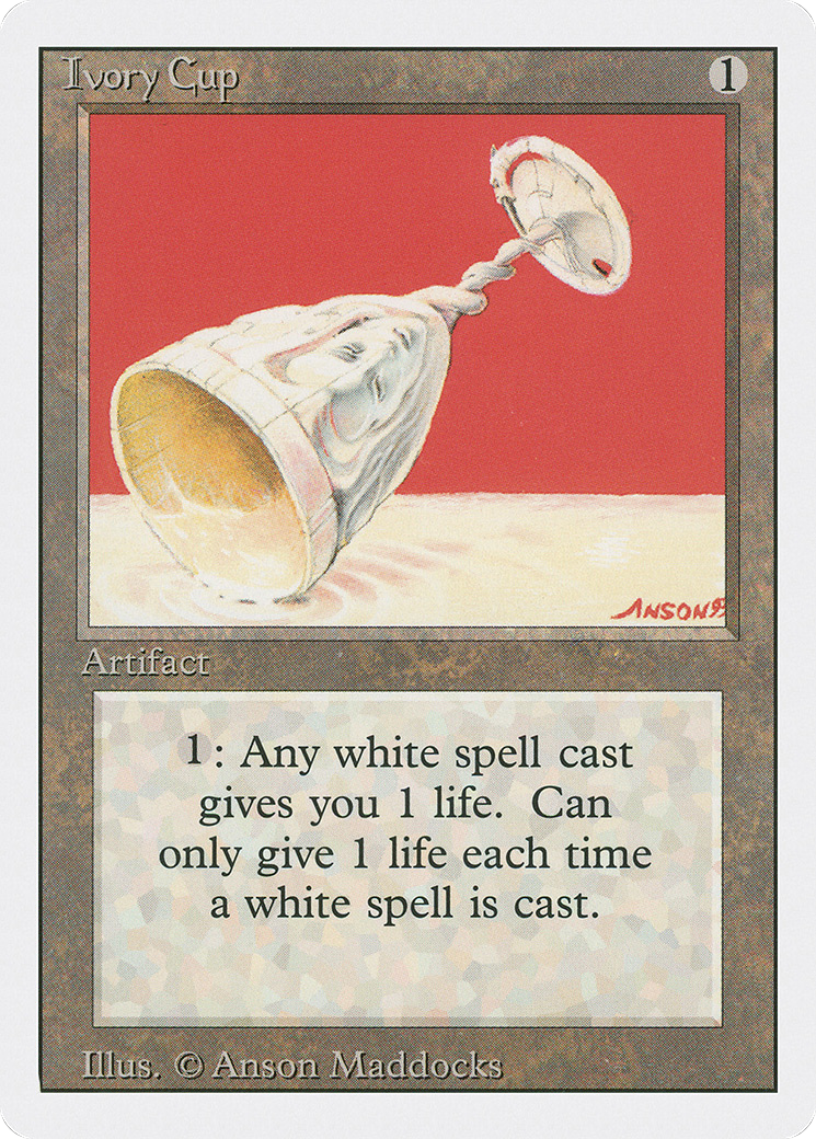 Ivory Cup (3ED-253) - Revised Edition