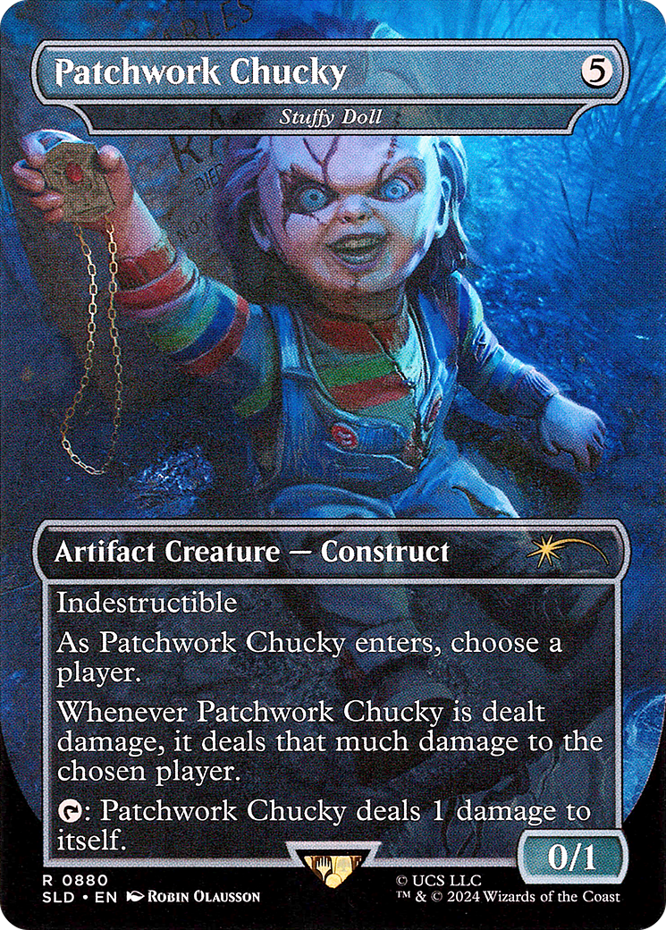 Stuffy Doll (SLD-880) - Secret Lair Drop / Patchwork Chucky Foil