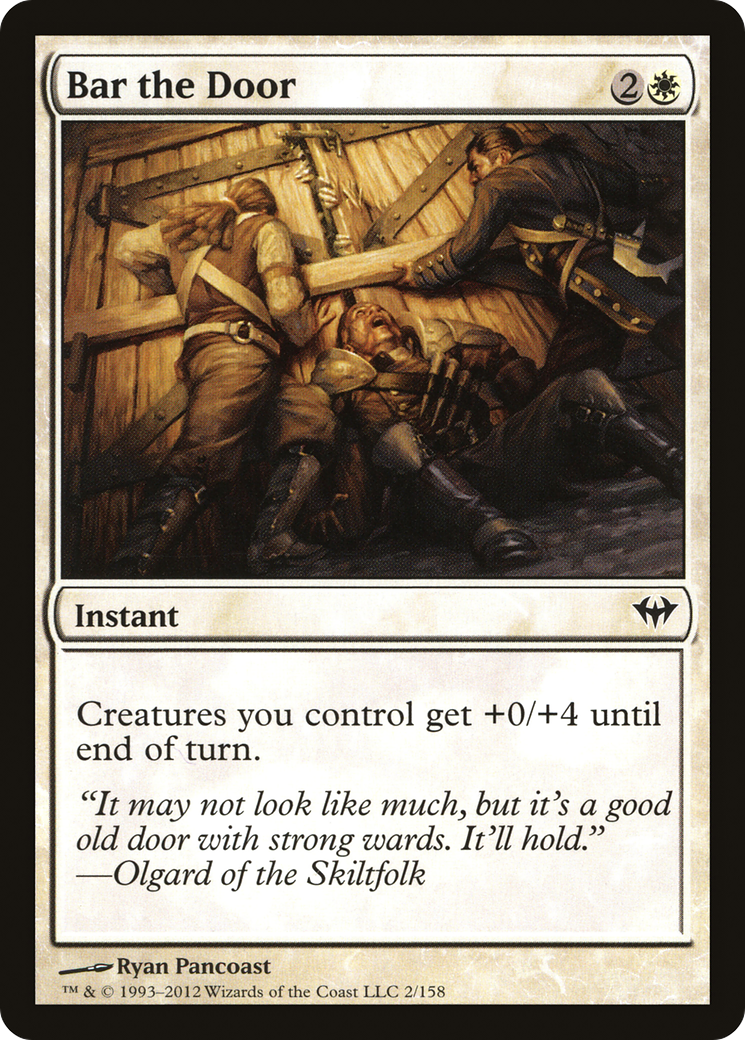 Bar the Door (DKA-002) - Dark Ascension
