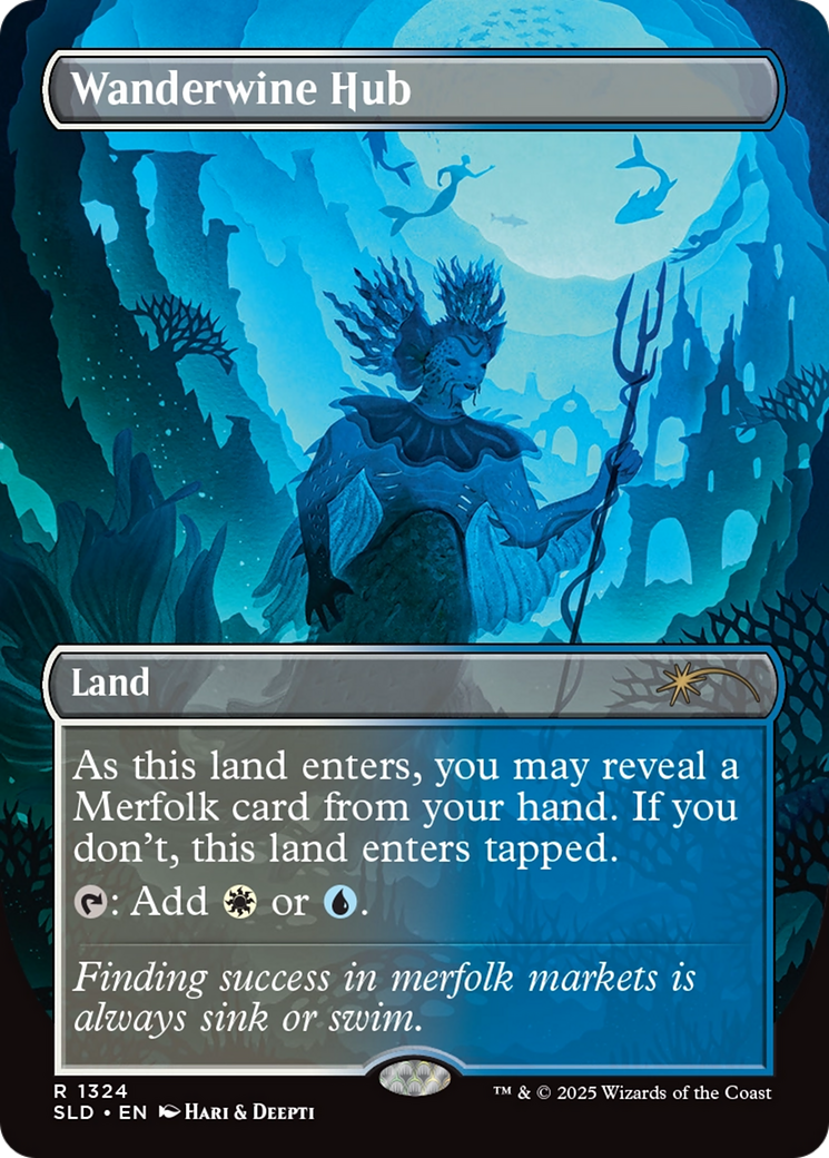 Wanderwine Hub (SLD-1324) - Secret Lair Drop Foil