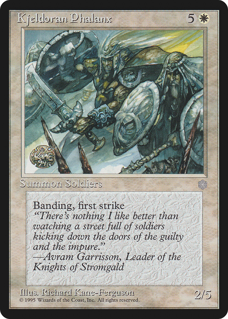 Kjeldoran Phalanx (ICE-037) - Ice Age