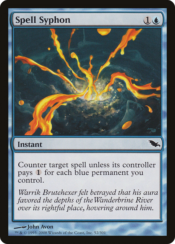 Spell Syphon (SHM-052) - Shadowmoor Foil