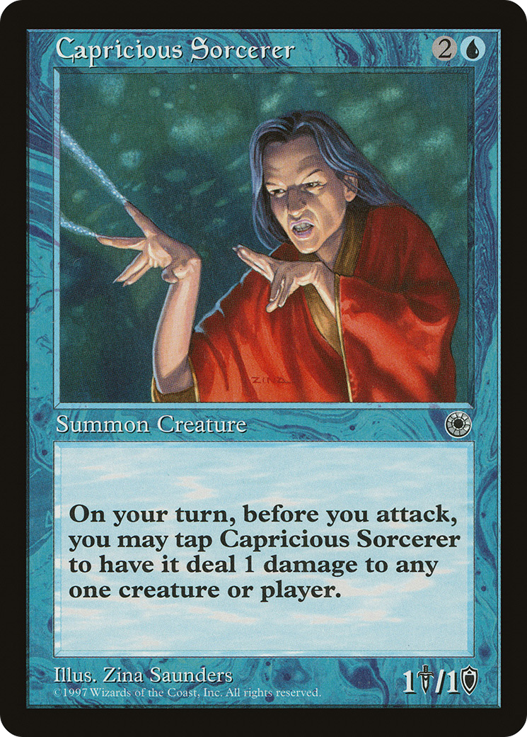 Capricious Sorcerer (POR-043) - Portal