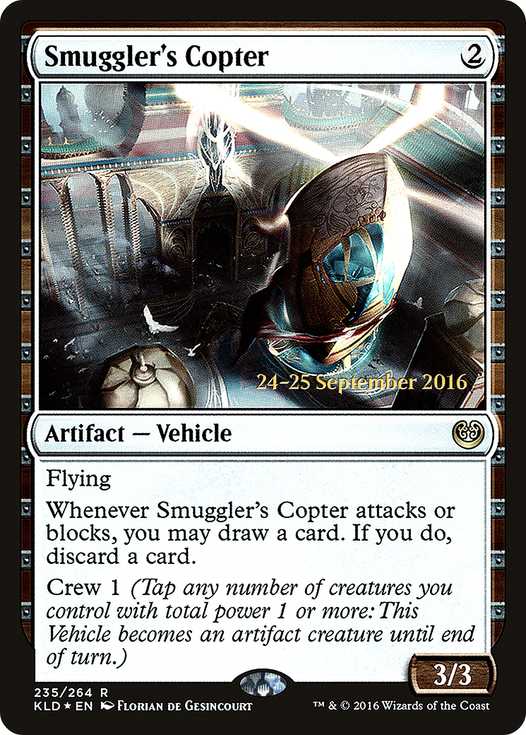 Smuggler's Copter (PRE-235S) - Kaladesh Promos (Prerelease) Foil