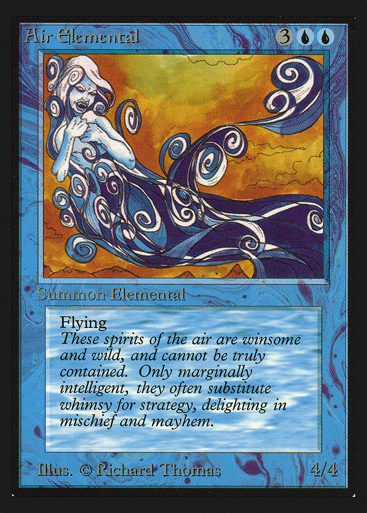 Air Elemental (IED-047) - Intl. Collectors' Edition