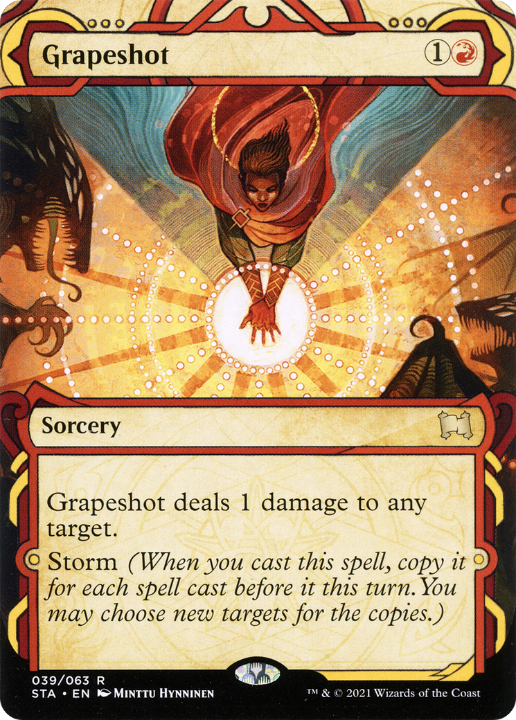 Grapeshot (STA-039) - Strixhaven Mystical Archive: (Showcase) (Borderless)