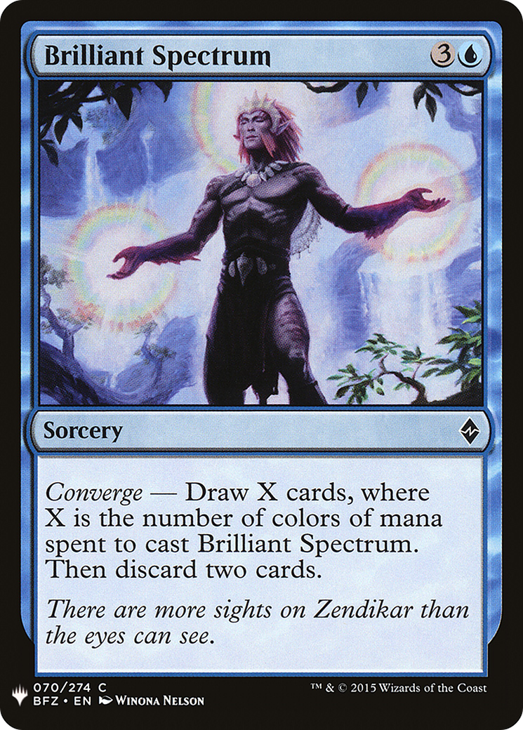 Brilliant Spectrum (LIST-BFZ-70) - The List