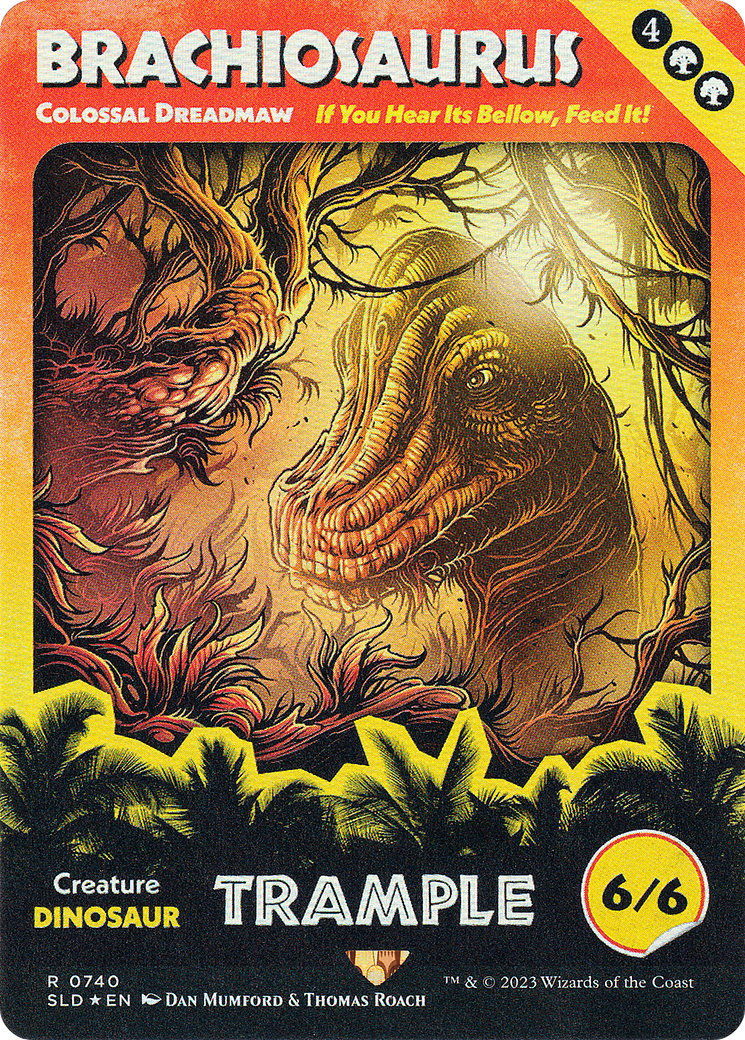 Colossal Dreadmaw (SLD-740) - Secret Lair Drop / Brachiosaurus